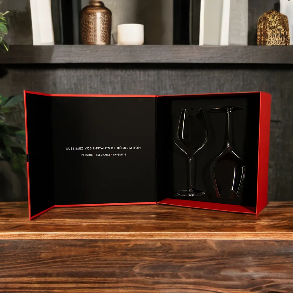 2 verres Lallement N°2 en coffret